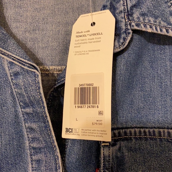 Levi’s denim dress NWT - Picture 4 of 7